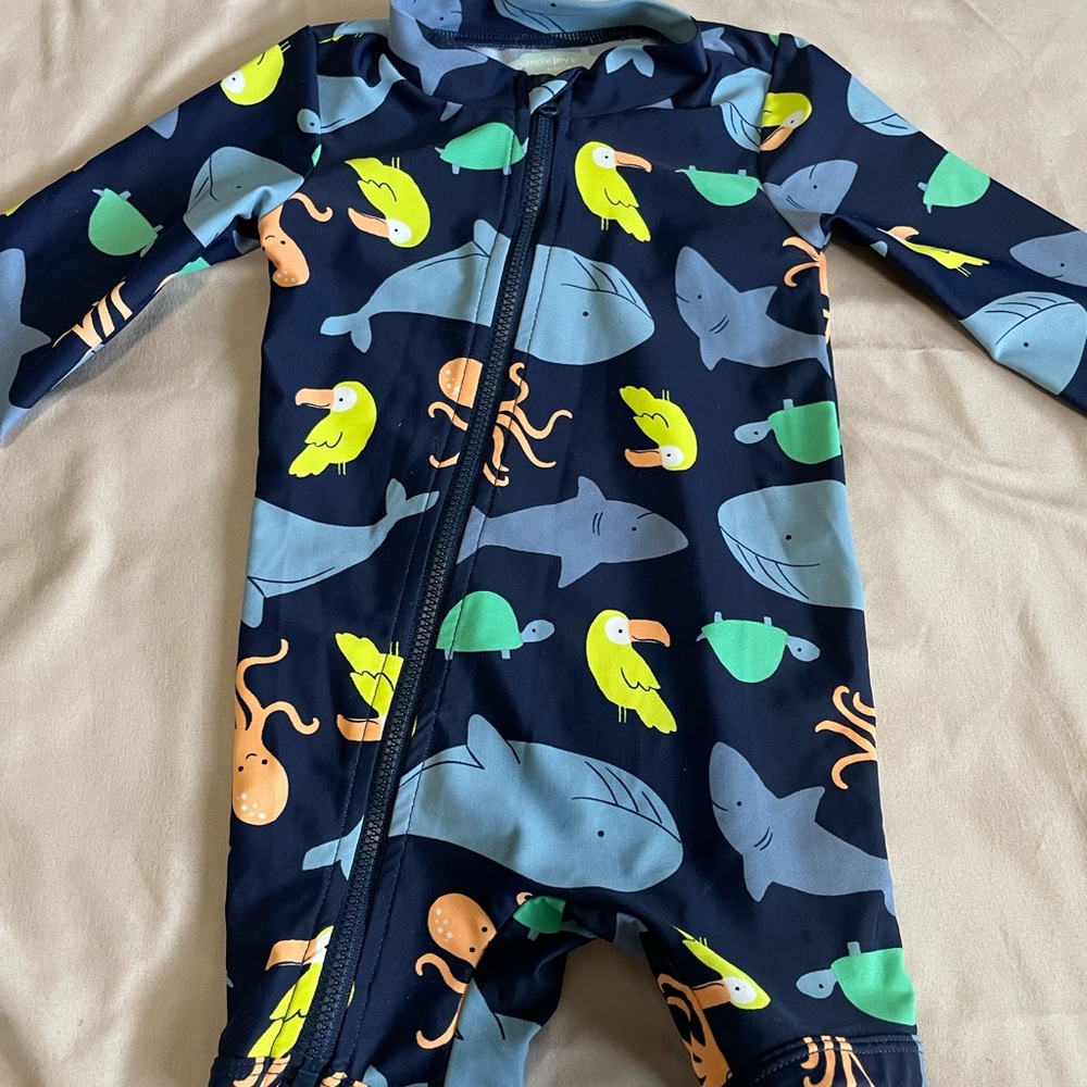 *SOLD*Carters 2 Pack Rashguards - Picture 3 of 4